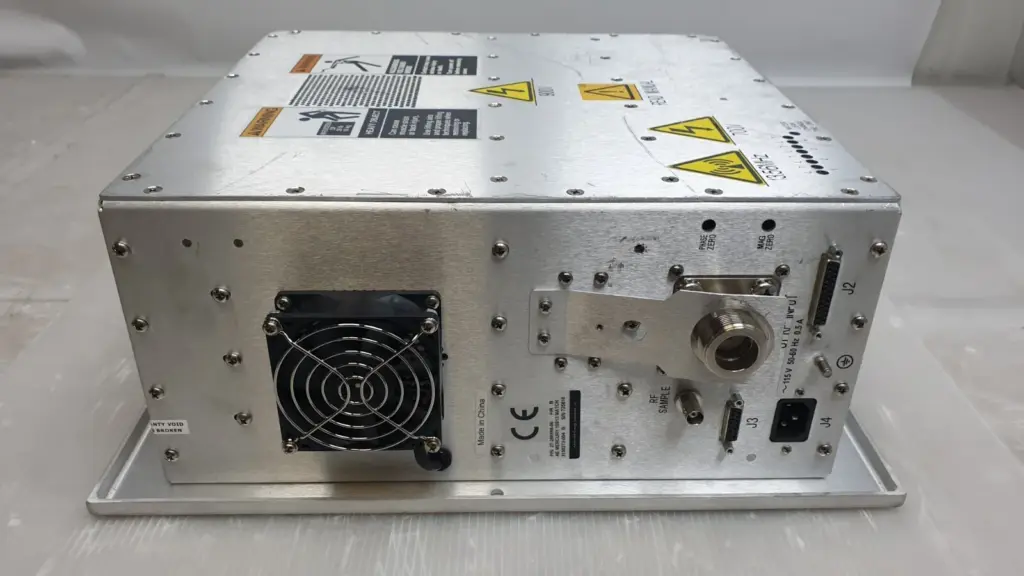 Advanced Energy Mercury 10013 RF match 3150273-004 with fan, RF input and control connectors