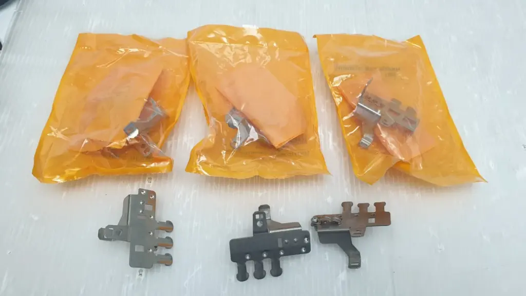 Lot of six B&R B0027575-06 ACOPOSmicro accessory kits: three bagged, three brackets unpacked