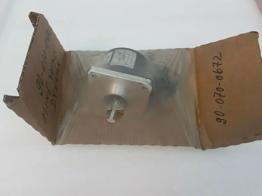 Dynapar HR52500600001 encoder in its opened cardboard box