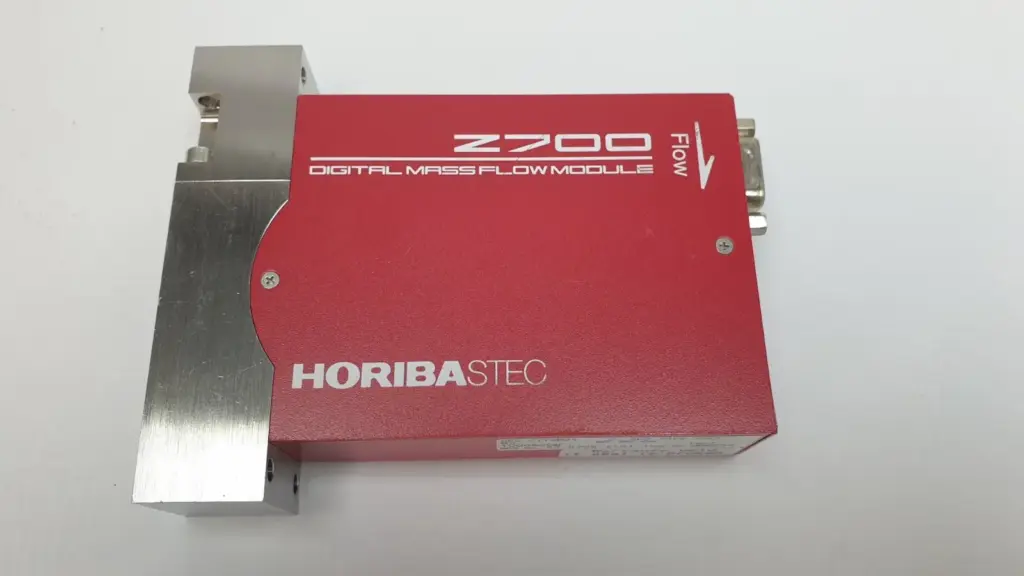 HORIBA STEC Z700 digital mass flow module SEC-Z719MGX on its surface-mount base