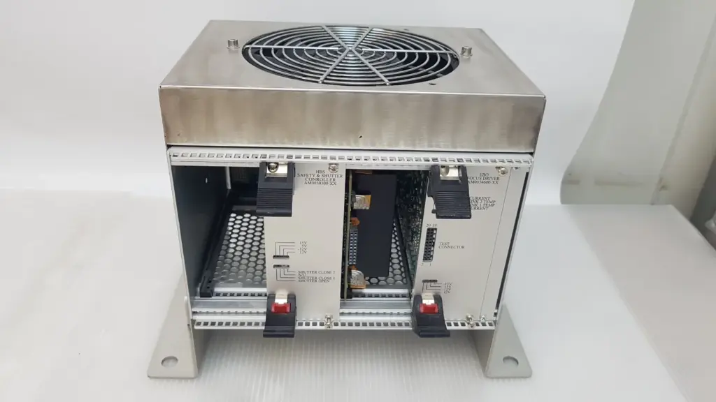 Jordan Valley TXRF card cage with HBS Safety & Shutter Controller and EBO Focus Driver cards