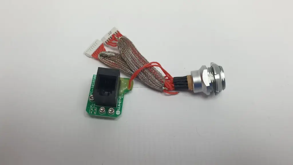Lumenis HS-1028030 Galvo AcuPulse scanner harness with board, shielded leads and round socket