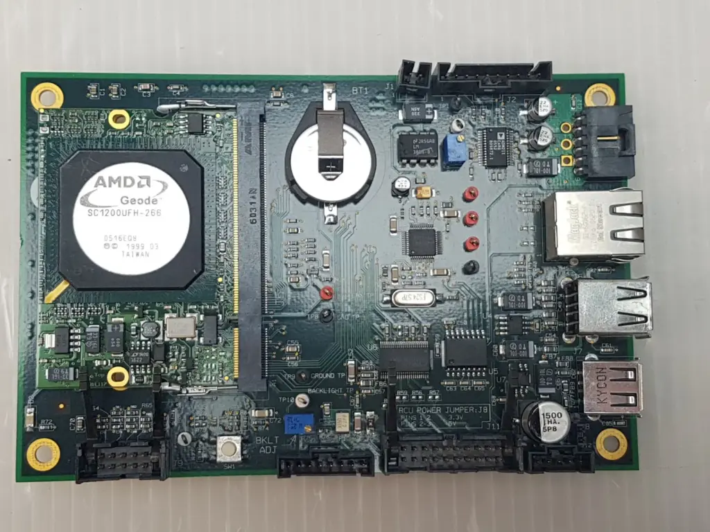 Lumenis Kontron 800-689 Rev A.0 board with AMD Geode SC1200UFH-266 module installed