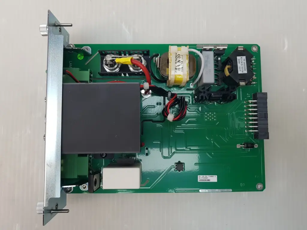 Lumenis SWM Holmium Mode module LM-EA-1143863-C, top view of board on front plate