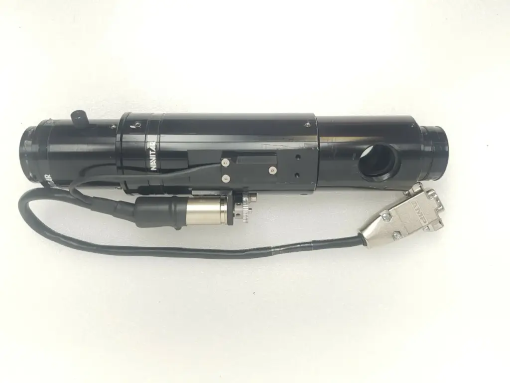 Navitar zoom lens assembly 1-61400, 1-50014, 1-51579 with geared motor and D-sub cable