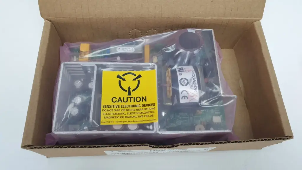 SL Power Condor GPC80EG power supply in an antistatic bag inside its box