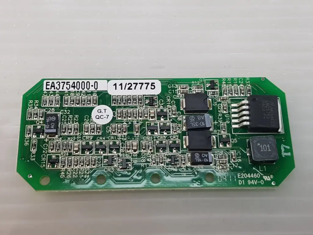 Lumenis EA3754000-0 circuit board, PS side with LM2576S-ADJ regulator and labels