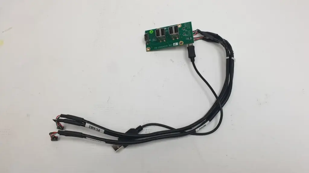 Lumenis USBX5 HUB board EA-10024230 Rev B with black cable harness