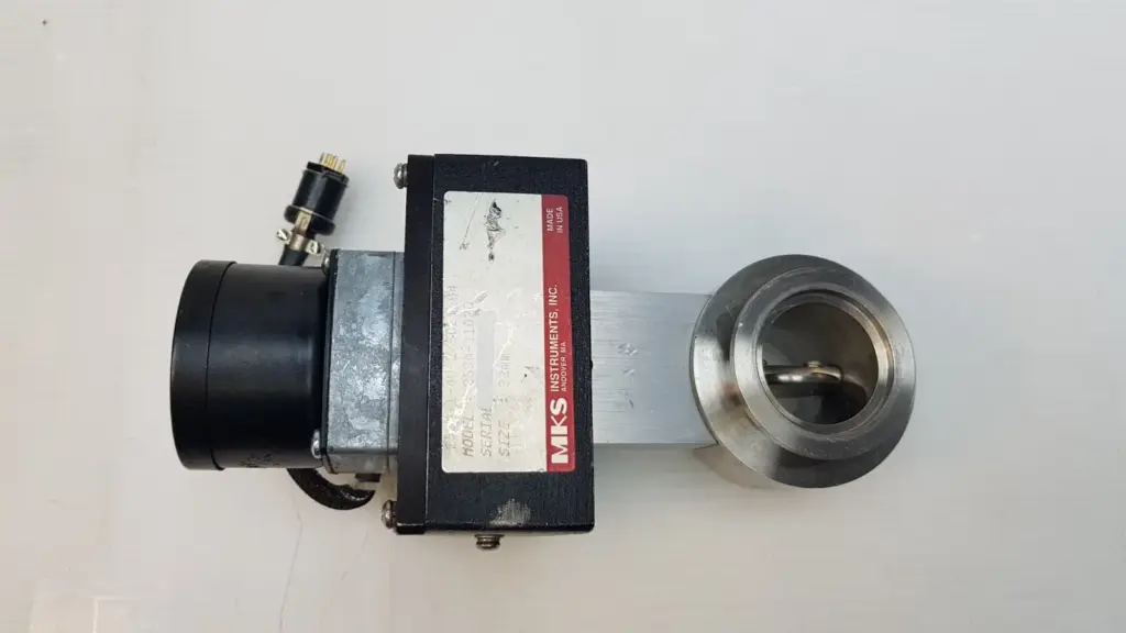 MKS 253A-11020 throttle valve with actuator, motor, connector and 32 mm stainless steel valve body