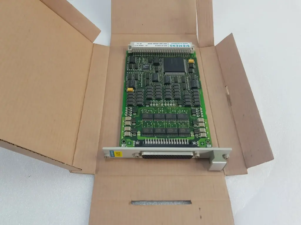 Siemens SMP16-EA216 board 6AR1302-0AD00-0AA0 in its opened Siemens box
