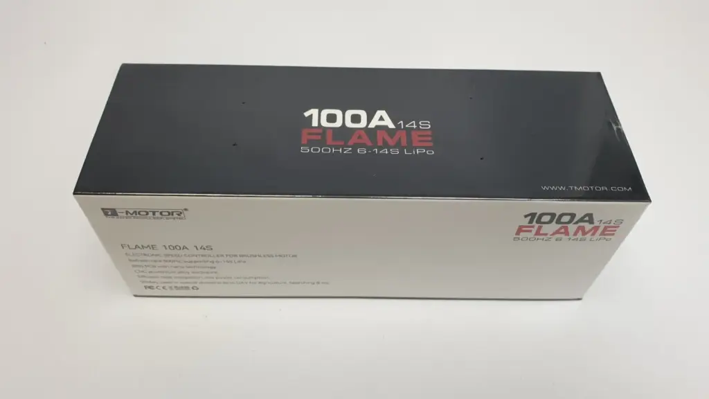 T-Motor FLAME 100A 14S ESC box, 500Hz 6-14S LiPo, electronic speed controller for brushless motor