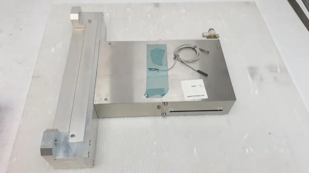 V-TEX UNICAM door valve with aluminum door frame, stainless housing and grey sensor cable